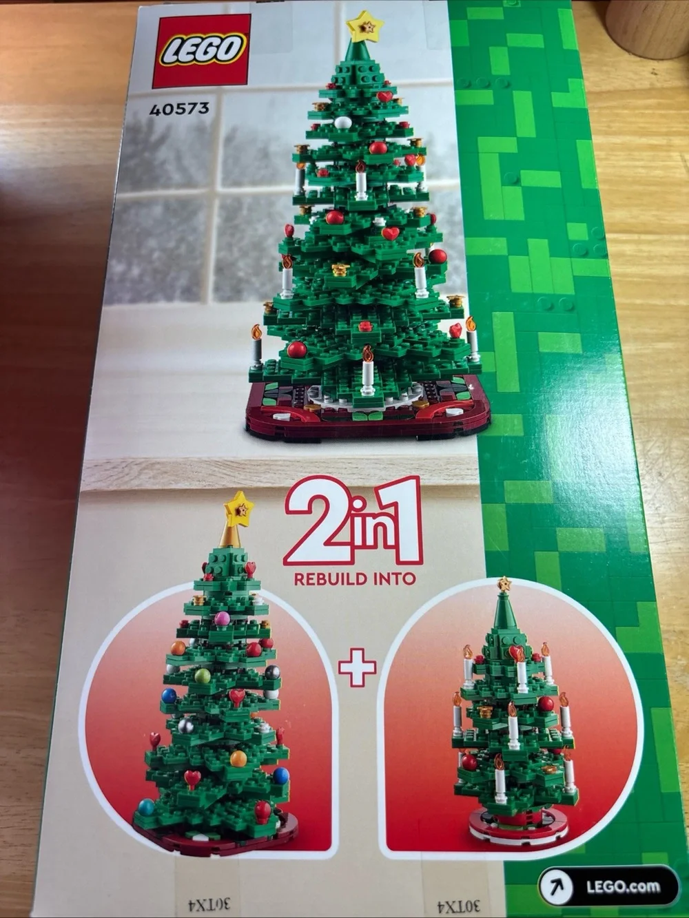 LEGO Green Christmas Tree Set #40573  784 PCS-  sealed
